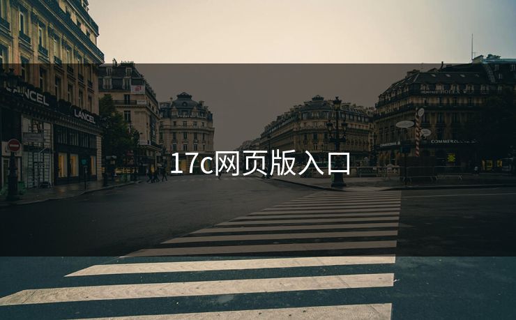 17c网页版入口